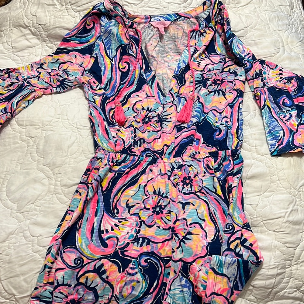 Lilly Pulitzer Shorts Romper